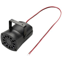 TRU COMPONENTS TC-10302760 GÉNÉRATEUR DE SIGNAL PIÉZO BRUIT GÉNÉRÉ: 105 DB TENSION: 12 V SIRÈNE 1 PC(S)