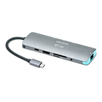 Dicota D31954 Notebook-Dockingstation & Portreplikator Kabelgebunden USB Typ-C Anthrazit