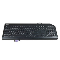 Acer KB.PS203.305 Tastatur PS/2 Hebräisch Schwarz