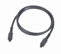 Gembird Toslink, 1m audio cable Black