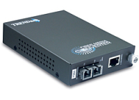 Trendnet TFC-1000S20 hálózati média konverter 2000 Mbit/s 1310 nm Single-mode Szürke