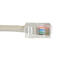 Videk Unbooted Cat6 UTP RJ45 to RJ45 Patch Cable Beige 10Mtr