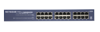 NETGEAR JGS524 Beállítást nem igénylő (unmanaged) Gigabit Ethernet (10/100/1000) Kék