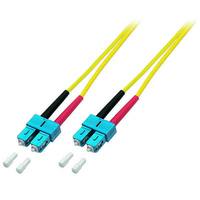 EFB Elektronik O2513.20 InfiniBand/fibre optic cable 20 m SC OS2 Yellow