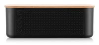 Bodum 11740-01 panera Rectangular Negro Bamboo, Plástico