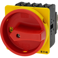 Eaton P3-63/EA/SVB electrical switch 3P Red, Yellow