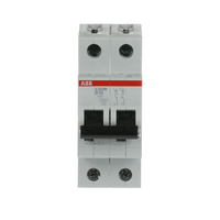 ABB S202M-B10 corta circuito Disyuntor en miniatura 2 2 módulo(s)