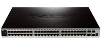 D-Link DGS-3420-52P netwerk-switch Managed L2 Power over Ethernet (PoE) Zwart