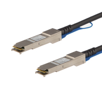 StarTech.com Cisco QSFP-H40G-CU1M Compatible 1m 40G QSFP+ to QSFP+ Direct Attach Cable Twinax - 40GbE QSFP+ Copper DAC 40 Gbps Low Power Passive Transceiver Module DAC Firepower...