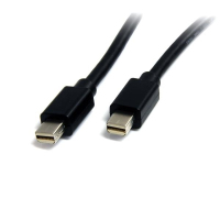 StarTech.com 3ft (1m) Mini DisplayPort Cable - 4K x 2K Ultra HD Video - Mini DisplayPort 1.2 Cable - Mini DP to Mini DP Cable for Monitor - mDP Cord works with Thunderbolt 2 Por...