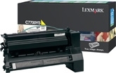 Lexmark Yellow Return Program Print Cartridge for C770/C772 kaseta z tonerem Oryginalny Żółty