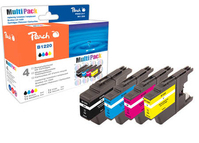 Peach PI500-217 Druckerpatrone Kompatibel Standardertrag Schwarz, Cyan, Magenta, Gelb