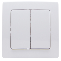 Kopp 822101217 light switch Thermoplastic White