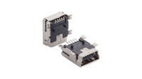 Distrelec RND 205-00861 kabel-connector Mini USB Zilver