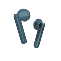 Trust Primo Headset True Wireless Stereo (TWS) Hallójárati Hívás/zene Bluetooth Kék