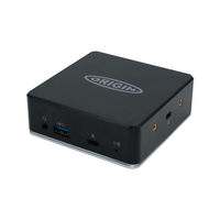 Origin Storage OSDOCK-MMUSBCA/EU laptop-dockingstation & portreplikator Andocken USB 3.2 Gen 1 (3.1 Gen 1) Type-A + Type-C Schwarz