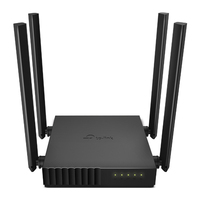 TP-Link Archer C54 vezetéknélküli router Fast Ethernet Kétsávos (2,4 GHz / 5 GHz) Fekete