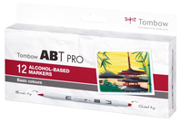 Tombow ABT Pro Marker Meißel-/Bürstenspitze Mehrfarbig