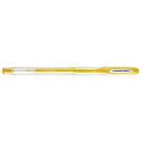Uni-Ball Signo Csiptetős behuzható toll Sárga 1 db