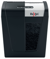 Rexel Secure MC6 destructeur de papier Découpage par micro-broyage 60 dB Noir, Argent