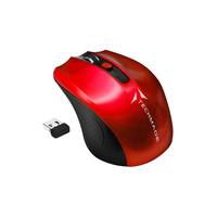 Techmade TM-XJ30-RED mouse Ambidestro RF Wireless Ottico 1600 DPI