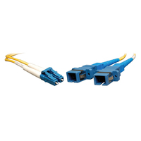 Tripp Lite N458-001-9 kabel optyczny 0,3 m LC SC Żółty