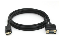 Equip 119338 câble vidéo et adaptateur 2 m VGA (D-Sub) DisplayPort Noir