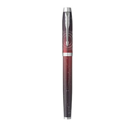 Parker 2152996 penna stilografica Nero, Metallico, Rosso 1 pz