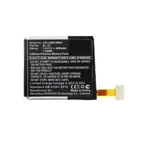 CoreParts MBXSW-BA059 viselhető okoseszköz Akkumulátor Fekete