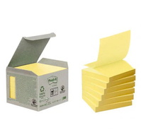 Post-It 7100172253 karteczka samoprzylepna Kwadrat Żółty 100 ark. Samoprzylepny