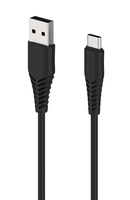 2GO 797281 cable USB 1 m USB B USB C Negro