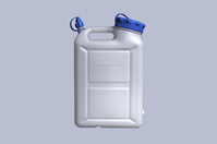 hünersdorff 818110 Kraftstoff-Kanister 11 l Hart-Polyethylen (HDPE) Blau, Weiß