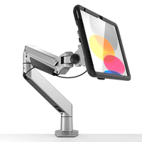 Compulocks iPad 10.9" 10th Gen PowerMove Articulating Arm Mount Black