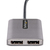 StarTech.com USB-C auf Dual DisplayPort 1.4 Adapter, USB-C Multi-Monitor MST Hub, Dual 5K 60Hz DP Laptop Display Extender / Splitter, HDR, extra langes integriertes Kabel - nur ...