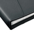 Rexel Livret prés. Soft Touch aspect cuir A4 24 poches, noir