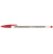 BIC Cristal Red Stick ballpoint pen Medium 50 pc(s)