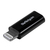 StarTech.com Adattatore connettore Micro USB a Apple Lightning a 8 pin per iPhone / iPad / iPod - Nero