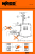 Wago 210-422 pictogramme adhésif Noir, Orange, Blanc