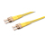 Uniformatic 1m ST-ST câble de fibre optique OS1 Jaune