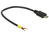 DeLOCK 0.15m, USB2.0 Micro-B USB-kabel 0,15 m Micro-USB B Zwart