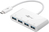 Goobay 66274 Notebook-Dockingstation & Portreplikator Kabelgebunden USB 3.2 Gen 1 (3.1 Gen 1) Type-C Weiß
