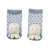 Fehn 054361 Socke Weiblich Footie-Socken Mehrfarbig 1 Paar(e)