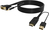 Vision TC-2MHDMIVGA-BL 2 M HDMI + USB VGA (D-Sub) + 3.5mm Fekete