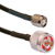 Ventev LMR195NMTM-2 coax-kabel 0,6 m TNC LMR195 Zwart