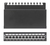 Intellinet 12-Port Cat6a Patchpanel, geschirmt, Desktop, FTP, Klemmleisten mit 90 Grad abgewinkelten Kabeleinführungen, schwarz