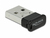 DeLOCK 61004 draadloze audiozender USB 10 m Zwart