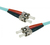 CUC Exertis Connect 392771 câble de fibre optique 1 m ST OM3 Couleur aqua