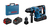 Bosch GBH 18V-34 CF Professional 500 RPM SDS Plus 4,9 kg Fekete, Kék