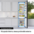 Samsung RB38A7B6BB1 frigorifero Combinato BESPOKE Libera installazione con congelatoreE 2m 390 L con rivestimento in acciaio inox Classe B, Nero Antracite