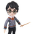 Wizarding World HARRY POTTER- - MUÑECO HARRY POTTER 20 CM - Figura Harry Potter Articulada con Varita y Uniforme Hogwarts - 6061836 - Juguetes Niños 5 Años +